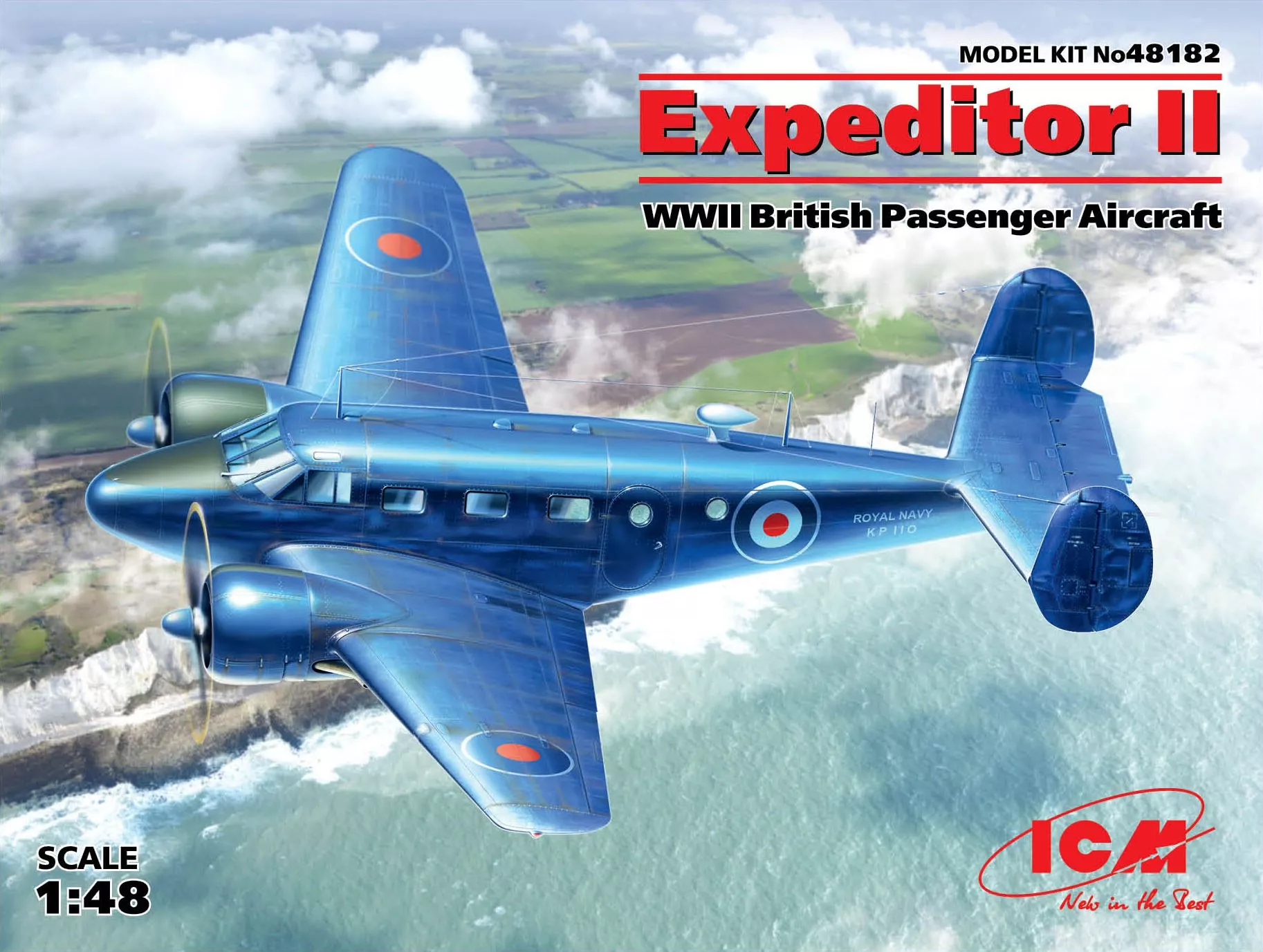 ICM - Expeditor II, WWII British Passenger Aircraft